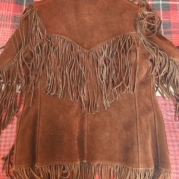 Joo Kay Leather Fringe Jacket - Picture 3 of 6
